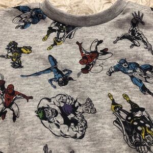 Spiderman Marvel Comics Fleece Sweatshirt size 24 months Superhero